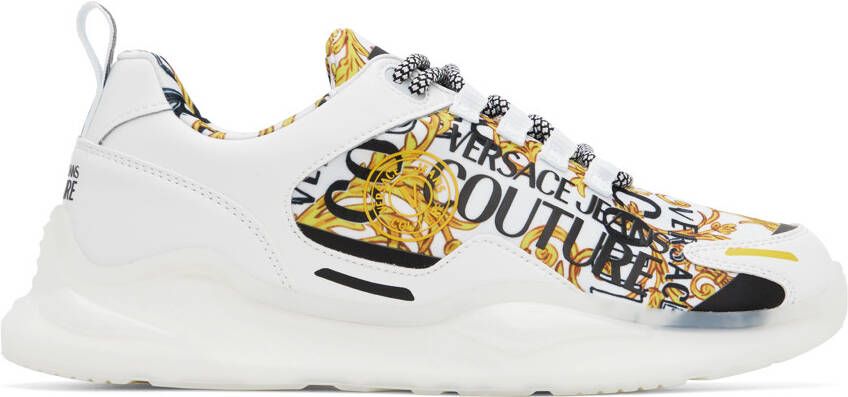 Versace Jeans Couture White Levion Sneakers - Picture 5