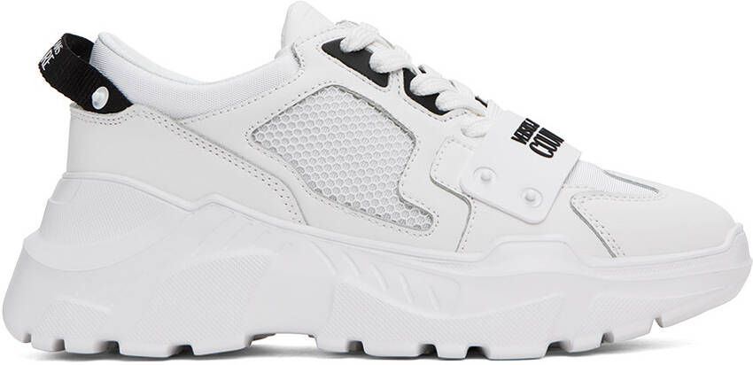 Versace Jeans Couture White Speedtrack Sneakers - Picture 5