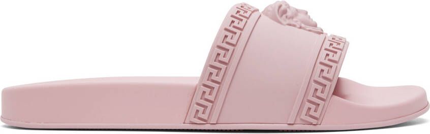 Versace Pink Palazzo Slides - Picture 5