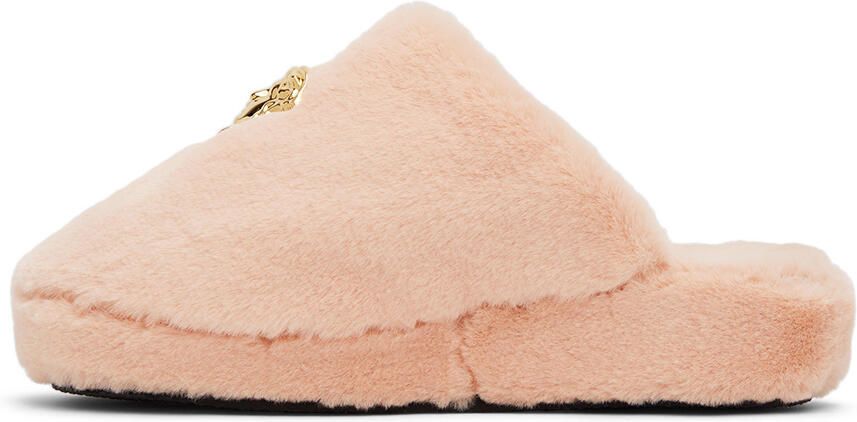 Versace Underwear Pink 'La Medusa' Slippers - Picture 3