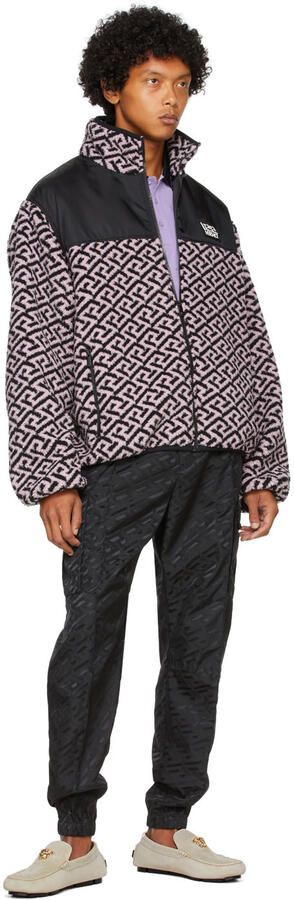 Versace Beige Suede Loafers - Picture 4