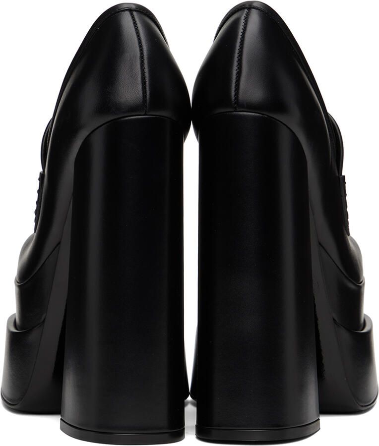 Versace Black Aevitas Platform Heels - Picture 4