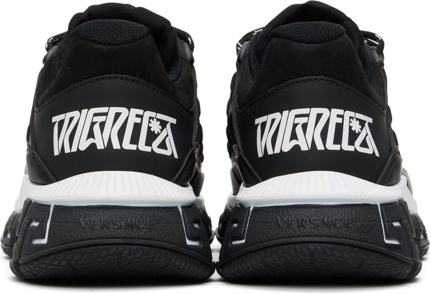 Versace Black & White Trigreca Sneakers