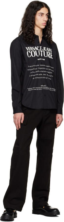 Versace Black Greca Loafers - Picture 4