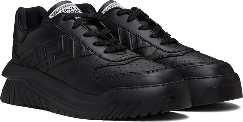 Versace Black Greca Odissea Sneakers - Picture 2