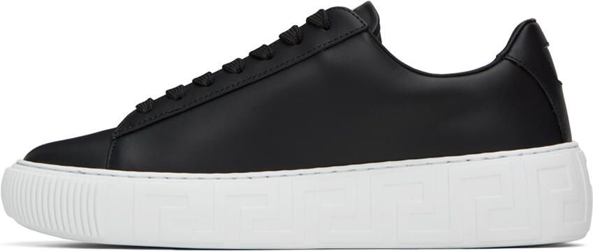 Versace Black Greca Sneakers - Picture 3