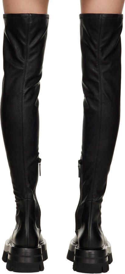 Versace Black Leonidas Boots - Picture 2
