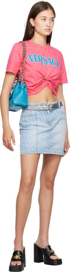 Versace Black Medusa '95 Heeled Sandals - Picture 4