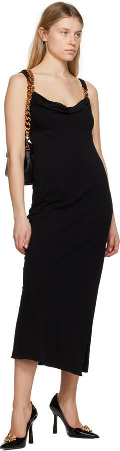 Versace Black Medusa Heels - Picture 4