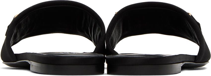 Versace Black Medusa Sandals - Picture 2