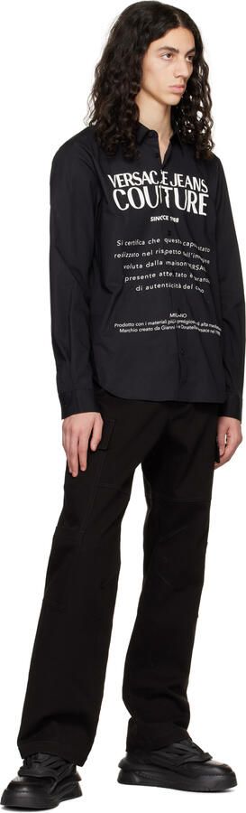 Versace Black Odissea Sneakers - Picture 4