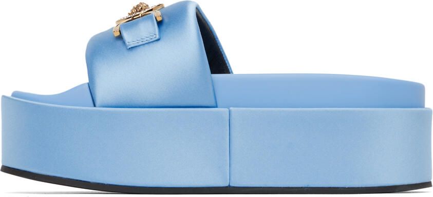 Versace Blue Medusa Biggie Sandals - Picture 3