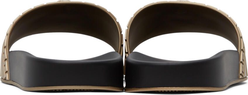 Versace Gold Palazzo Pool Slides - Picture 2