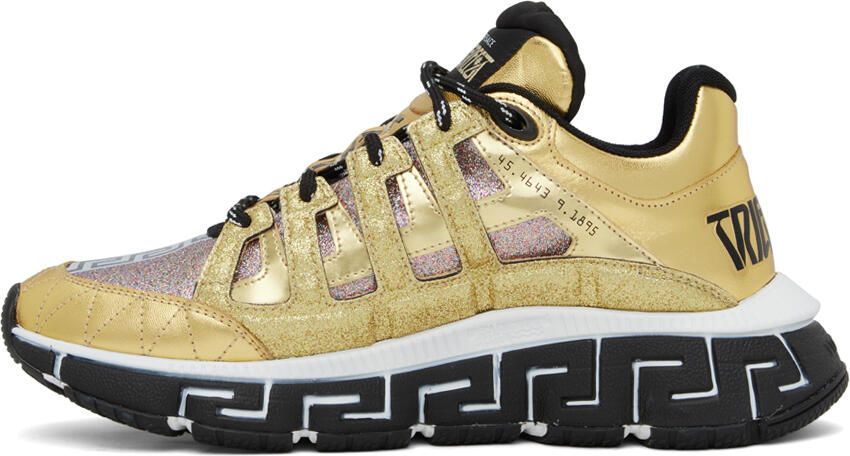 Versace Gold Trigreca Sneakers - Picture 3