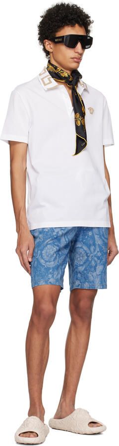 Versace Gray Medusa Dimension Slides - Picture 4