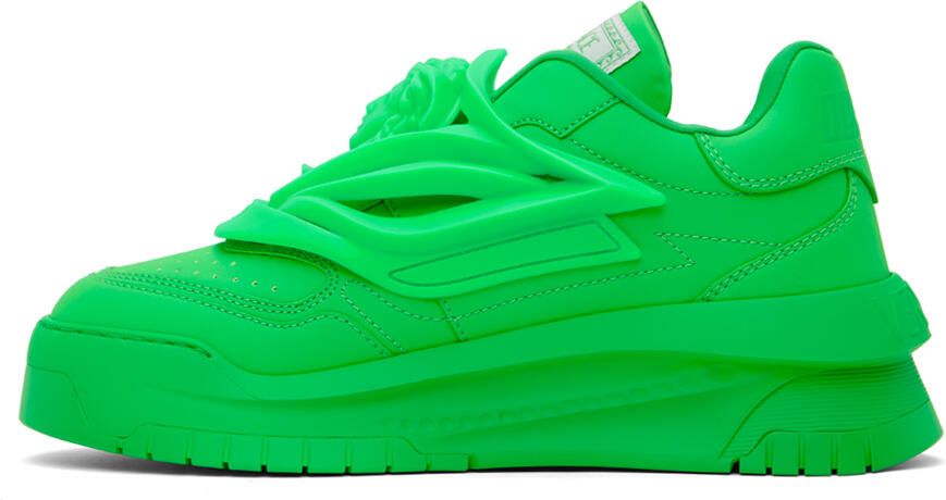 Versace Green Odissea Sneakers - Picture 3
