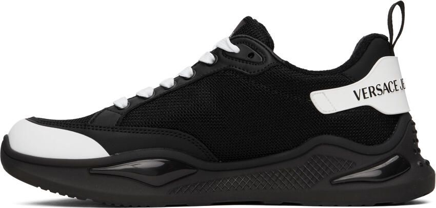 Versace Jeans Couture Black & White Levion Sneakers - Picture 3