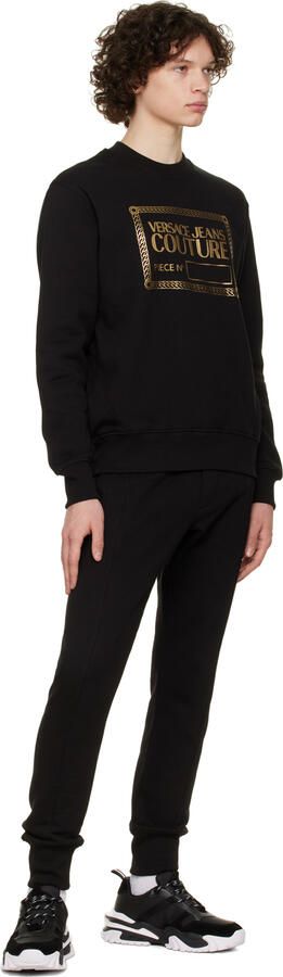 Versace Jeans Couture Black & White New Trail Trek Sneakers - Picture 4