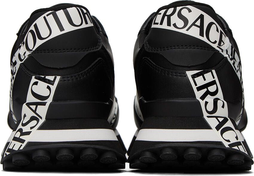 Versace Jeans Couture Black & White Spyke Sneakers