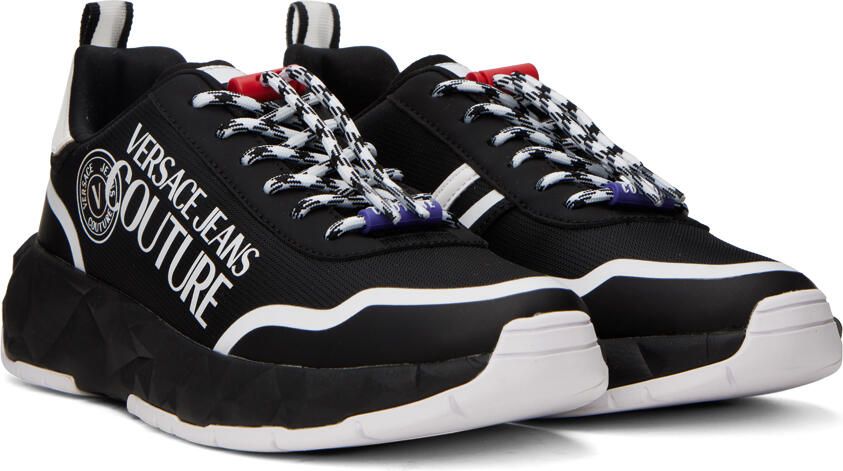 Versace Jeans Couture Black Atom Sneakers - Picture 2