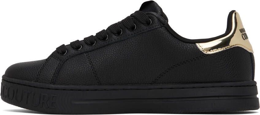 Versace Jeans Couture Black Court 88 V-Emblem Sneakers - Picture 3