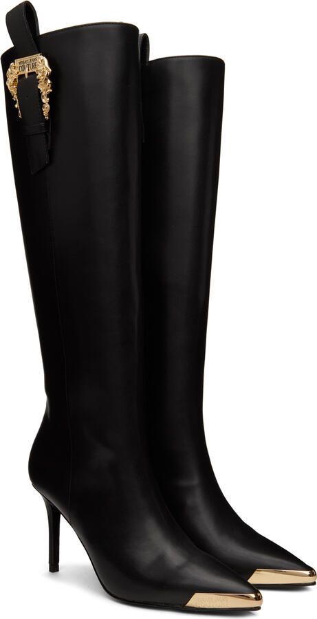 Versace Jeans Couture Black Couture1 Scarlett Tall Boots