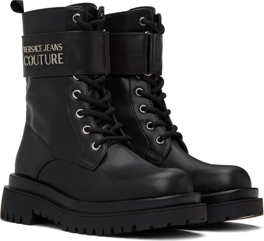 Versace Jeans Couture Black Drew Boots - Picture 2