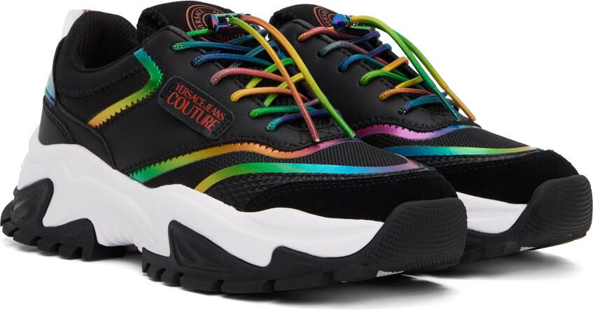 Versace Jeans Couture Black Hiker Sneakers - Picture 2