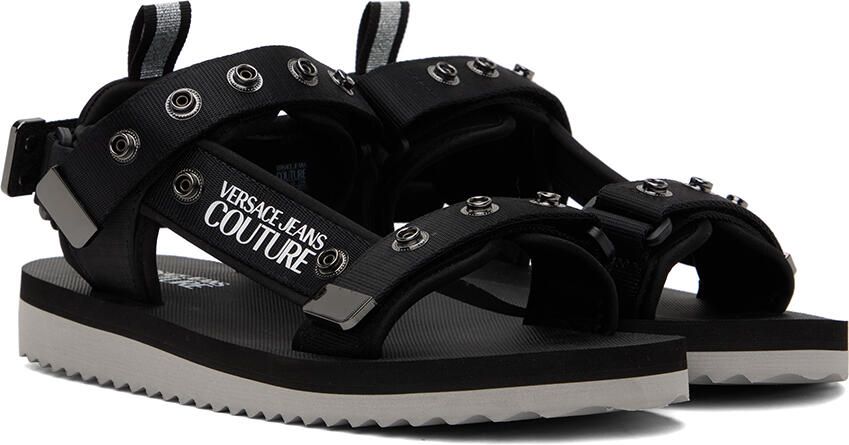 Versace Jeans Couture Black Ipanema Sandals - Picture 2