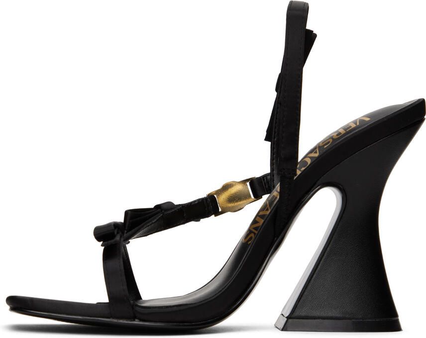 Versace Jeans Couture Black Kirsten Heeled Sandals - Picture 2