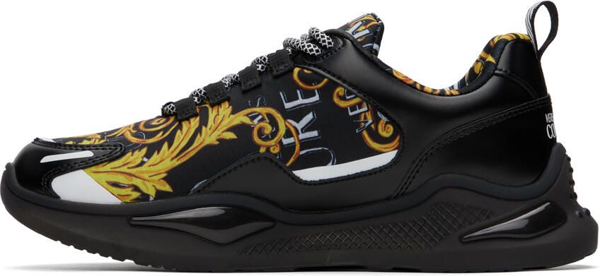 Versace Jeans Couture Black Levion Sneakers - Picture 3