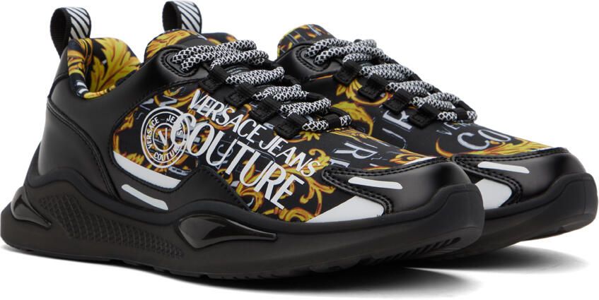Versace Jeans Couture Black Levion Sneakers - Picture 2
