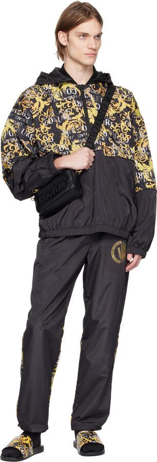 Versace Jeans Couture Black Logo Couture Slides - Picture 3