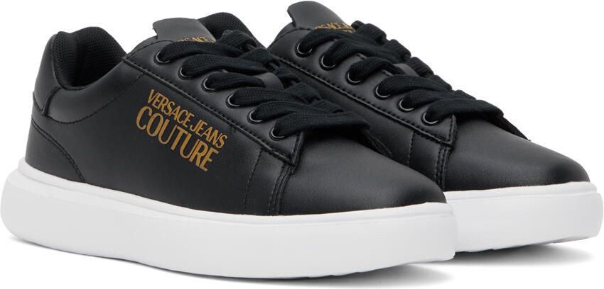 Versace Jeans Couture Black Logo Light Sneakers - Picture 2