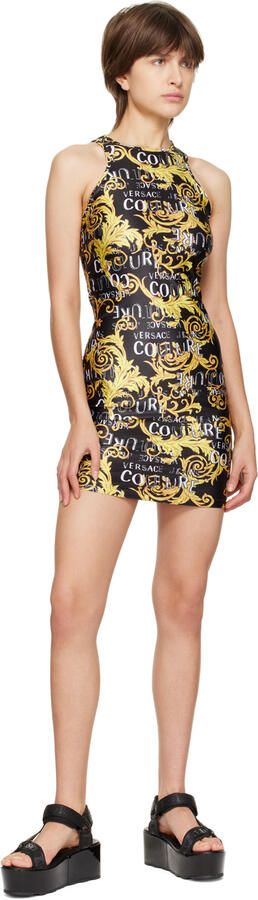 Versace Jeans Couture Black Mallory Sandals - Picture 4