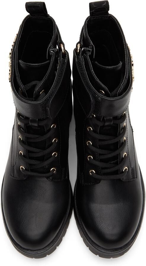 Versace Jeans Couture Black Mia Strap Boots - Picture 3