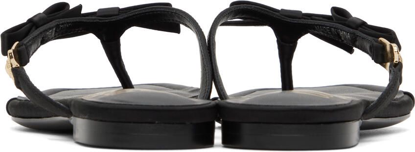 Versace Jeans Couture Black Millie Sandals