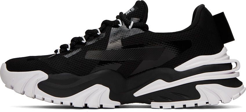 Versace Jeans Couture Black New Trail Trek Sneakers - Picture 3