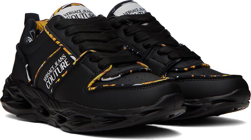 Versace Jeans Couture Black Okinawa Sneakers - Picture 2