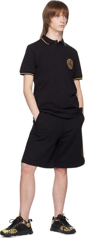 Versace Jeans Couture Black Regalia Baroque Sneakers - Picture 4