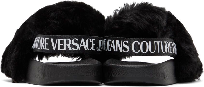 Versace Jeans Couture Black Shelly Sandals - Picture 2