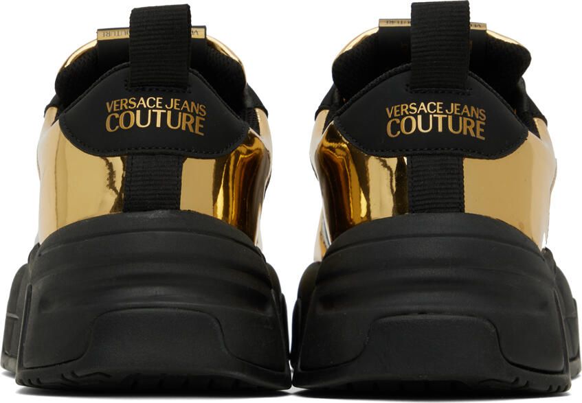 Versace Jeans Couture Black Speedtrack Sneakers