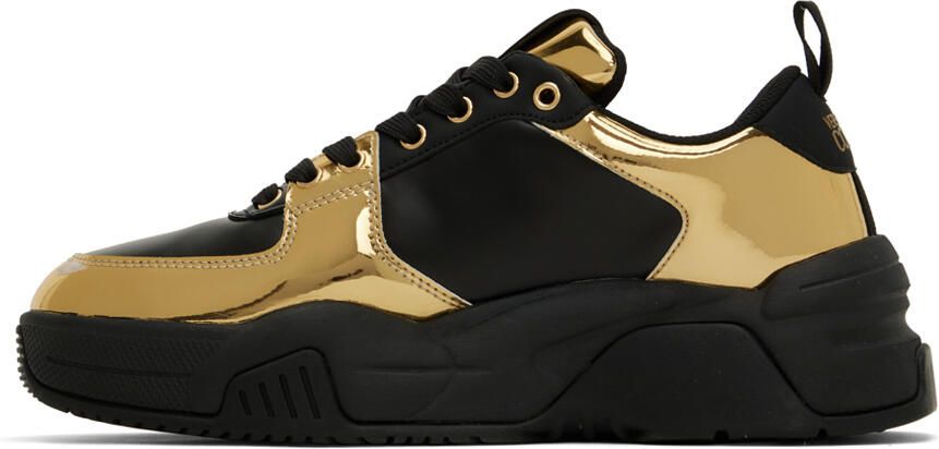 Versace Jeans Couture Black Speedtrack Sneakers - Picture 3