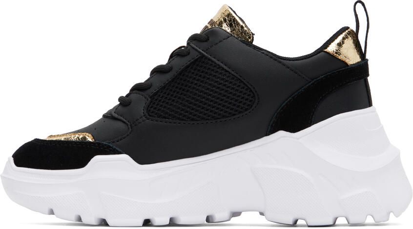 Versace Jeans Couture Black Speedtrack Sneakers - Picture 3