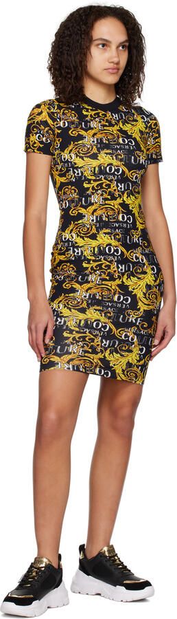 Versace Jeans Couture Black Speedtrack Sneakers - Picture 4