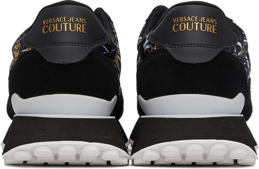 Versace Jeans Couture Black Spyke Sneakers