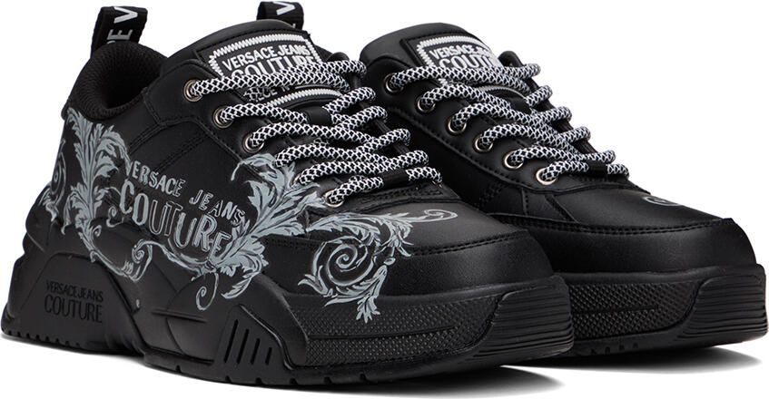 Versace Jeans Couture Black Stargaze Sneakers - Picture 2
