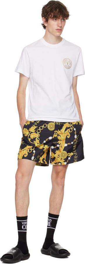 Versace Jeans Couture Black Tago Slides - Picture 4