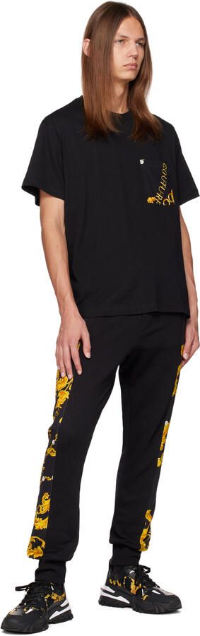 Versace Jeans Couture Black Trail Trek Sneakers - Picture 4