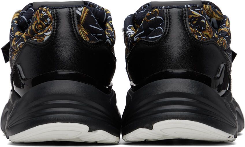 Versace Jeans Couture Black Wave Sneakers
